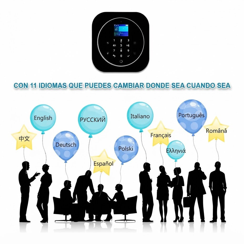 Alarma Y Sensor Beta De Movimiento Con Wi-Fi Y GSM Para Alexa Y Google Assistant