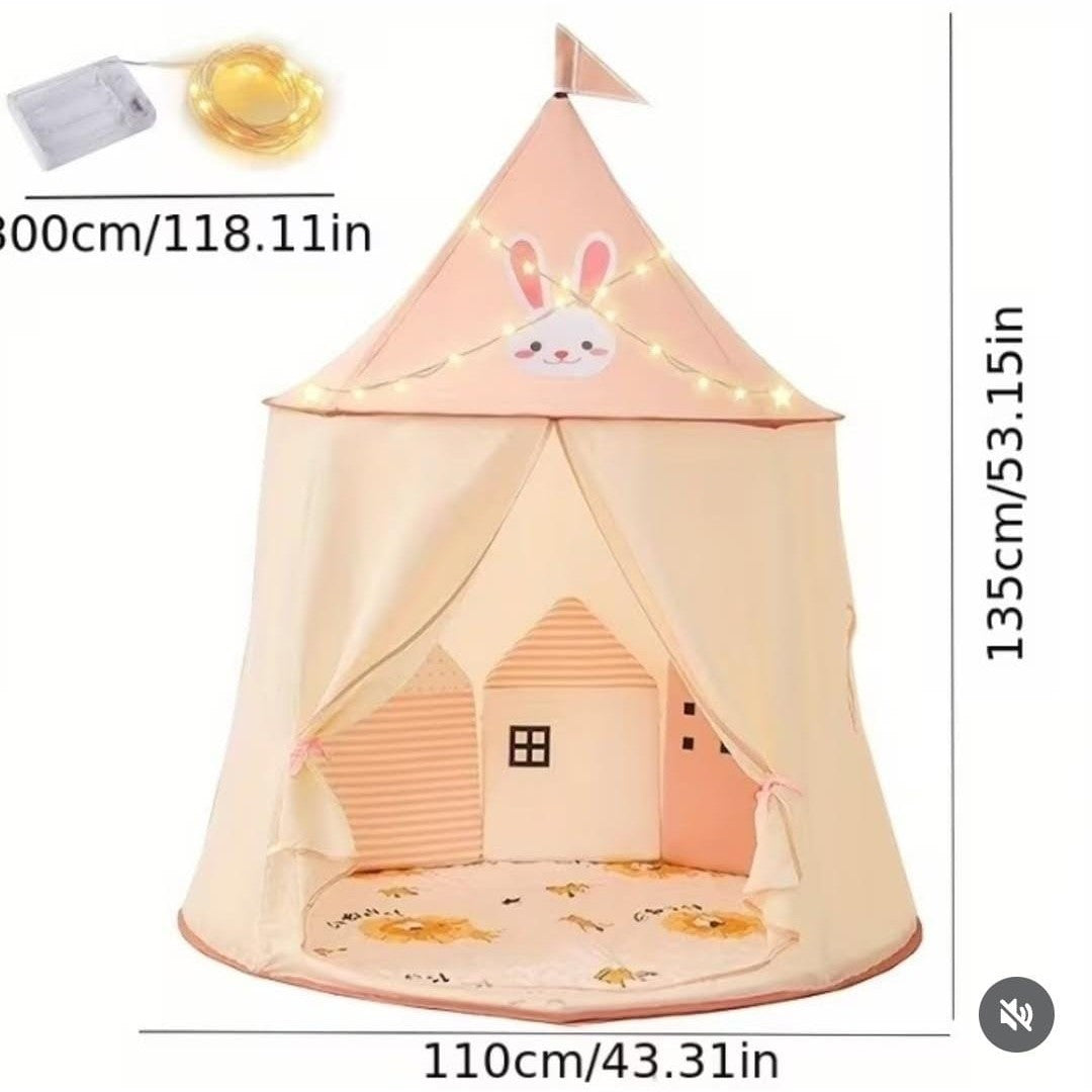 Carpa Castillo Con Luces Led
