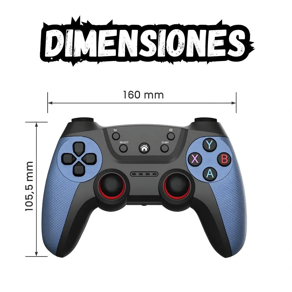 Combo Set De Doble Control Gamer Inalámbrico 2.4G USB Joystick