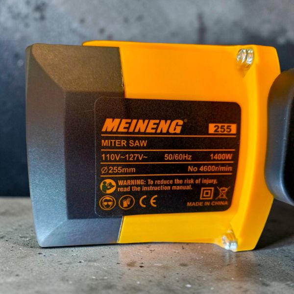 Máquina de Corte Eléctrica Industrial Meineng 255 - 10" Pulgadas para Carpintería