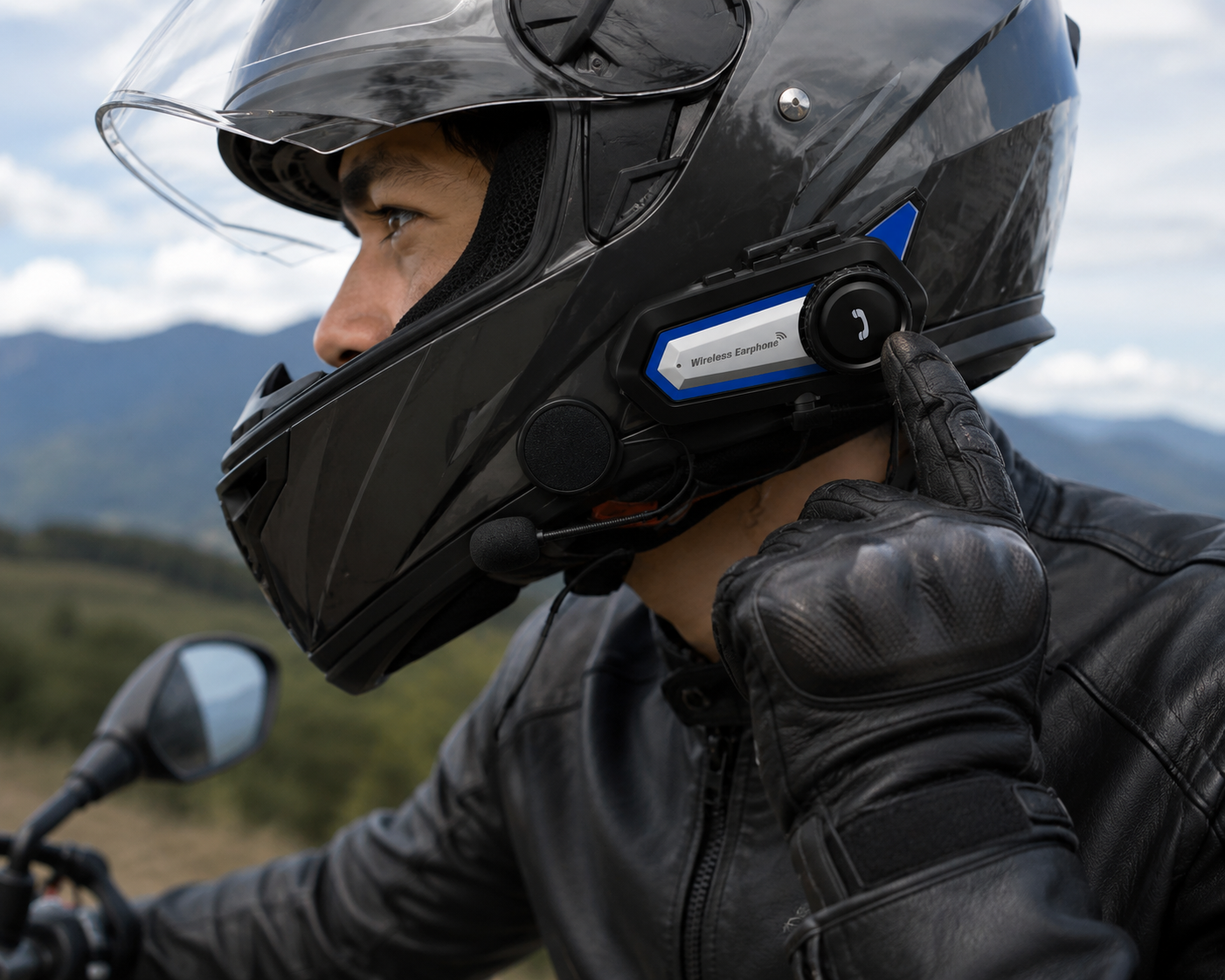 Intercomunicador Bluetooth BT31 para Casco de Moto con Reducción de Ruido