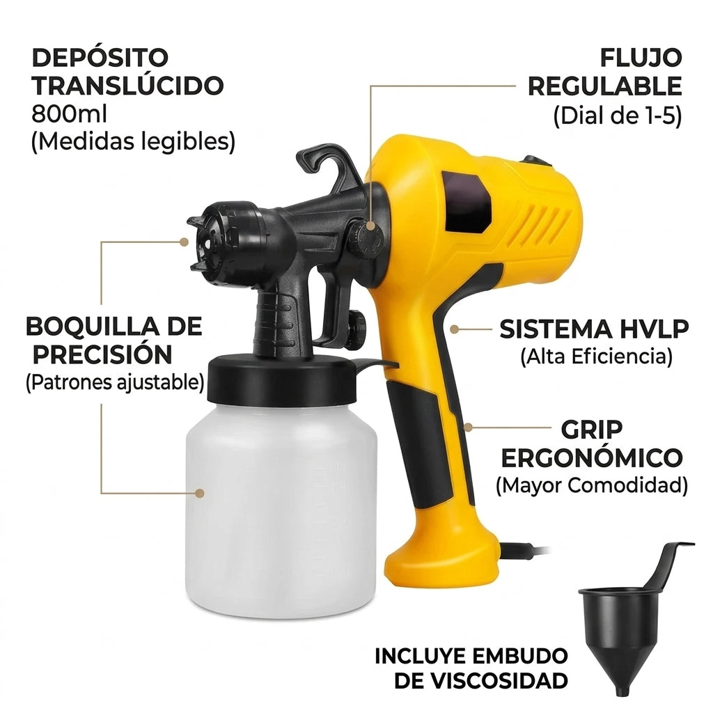 Compresor Eléctrico Para Pintura Con Sistema De Pulverización