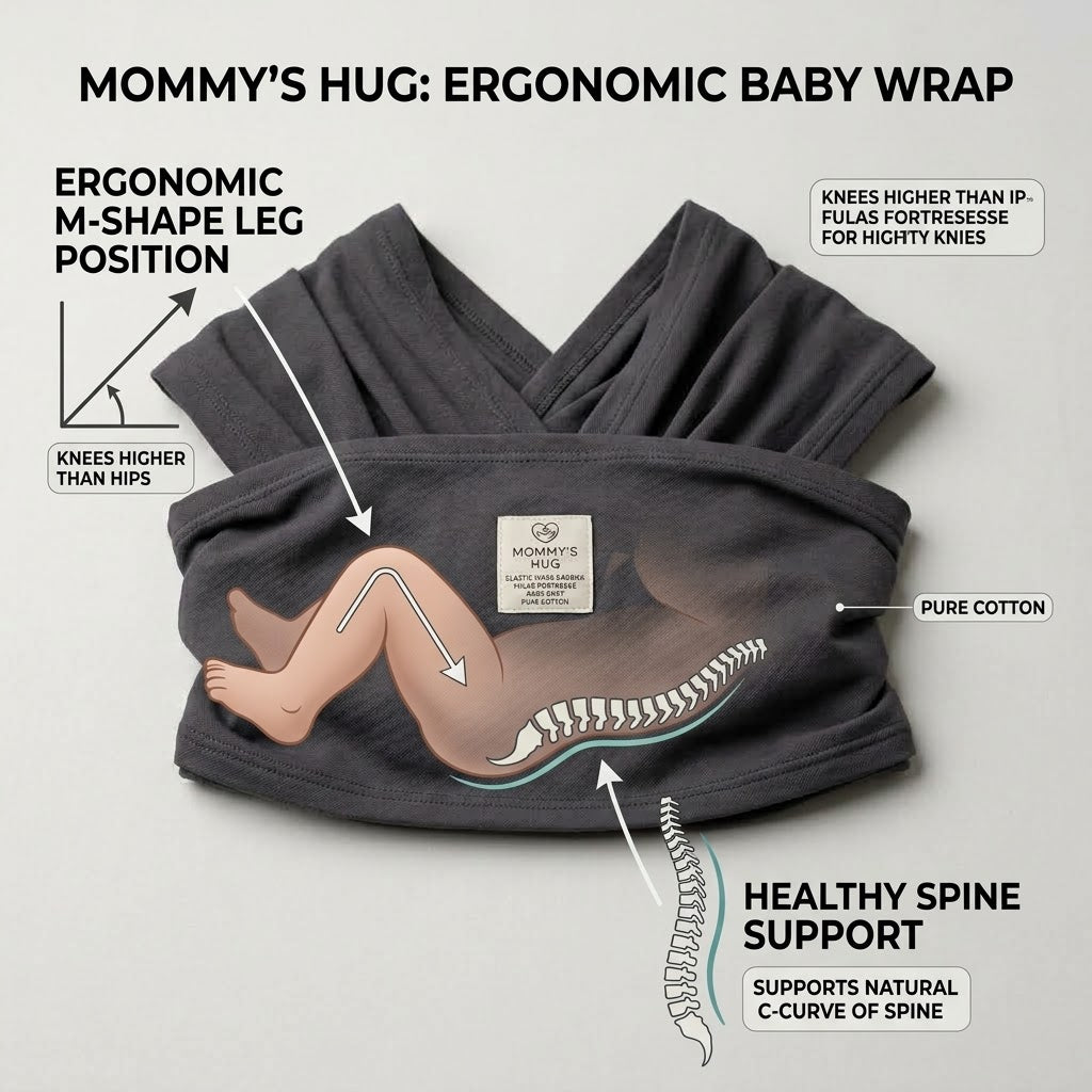 Fular Cargador Elastico Para Bebe Baby On Wrap