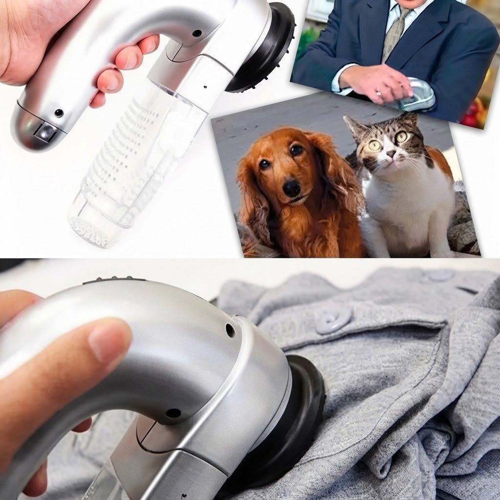 Aspiradora Eléctrica Mascota Removedor Pelo-668