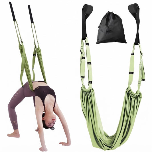 Cuerda Columpio Yoga Aérea Elásticas Para Ejercicio Y Fitness