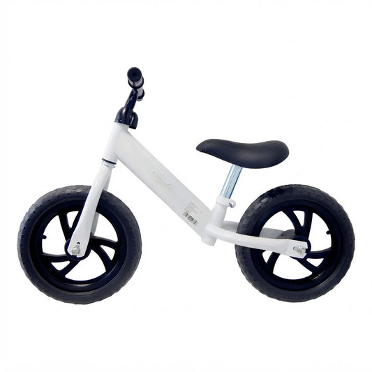 Bicicleta De Equilibrio Ajustable Para Niños Aquila Color Blanco
