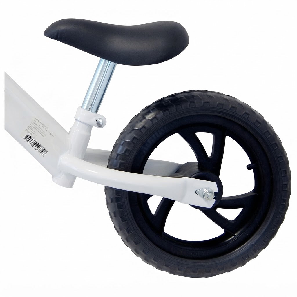 Bicicleta De Equilibrio Ajustable Para Niños Aquila Color Blanco