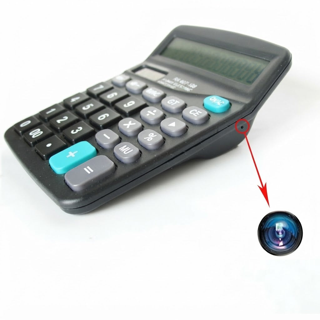 Calculadora Con Camara Espia Con Vision Nocturna Audio Video