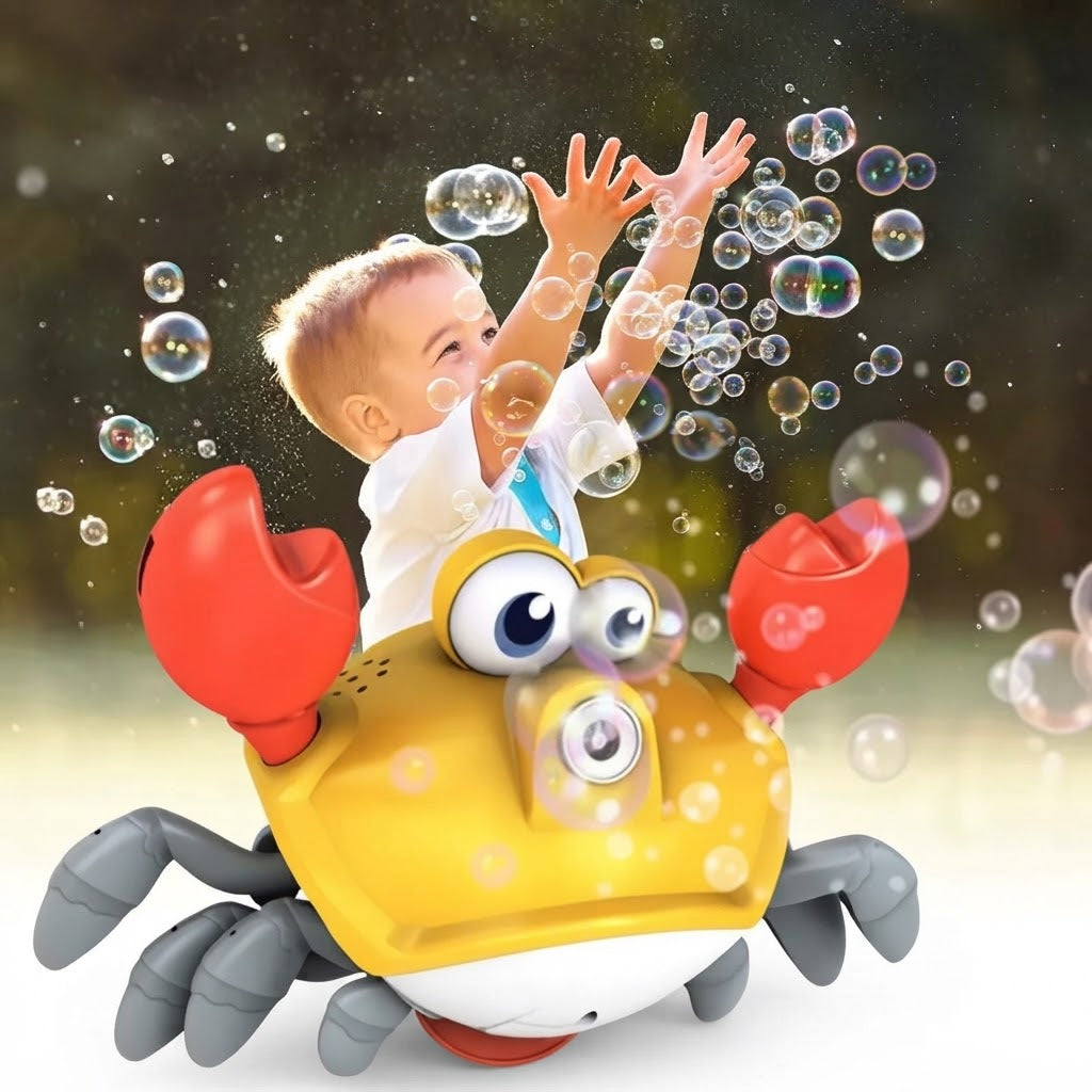 Burbujero Genérico Diseño Cangrejo Para Niños
