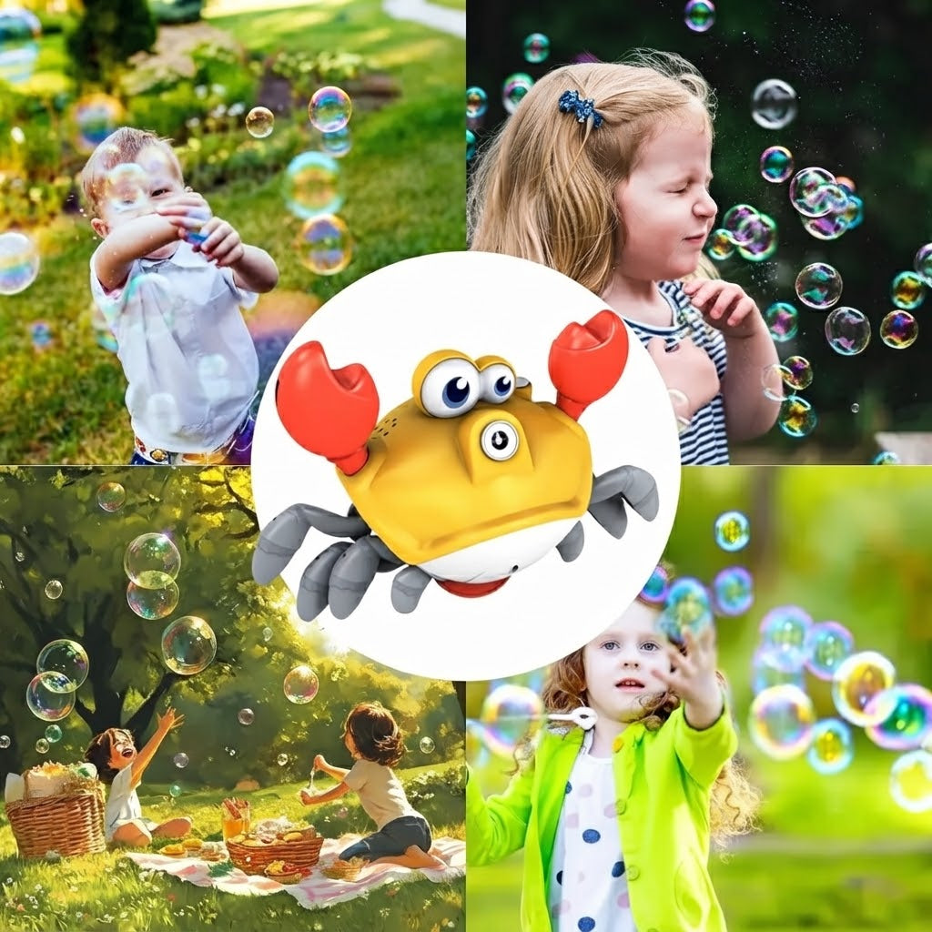 Burbujero Genérico Diseño Cangrejo Para Niños