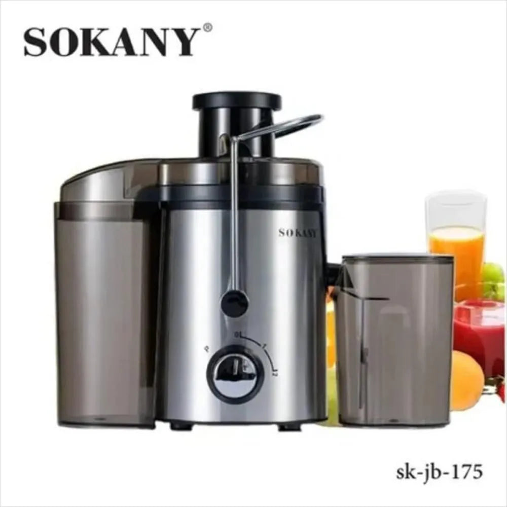 Extractor De Jugos Automatico Frutas Y Verduras Sokany