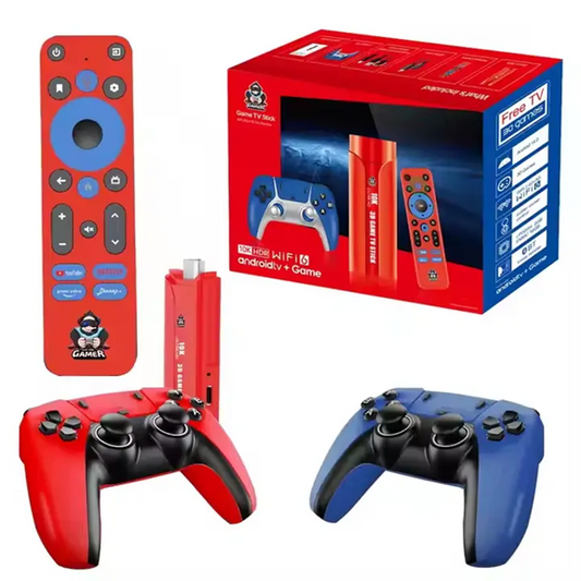 Consola Retro G6 Game Stick 3D Dual System + Smart TV Box Android 13