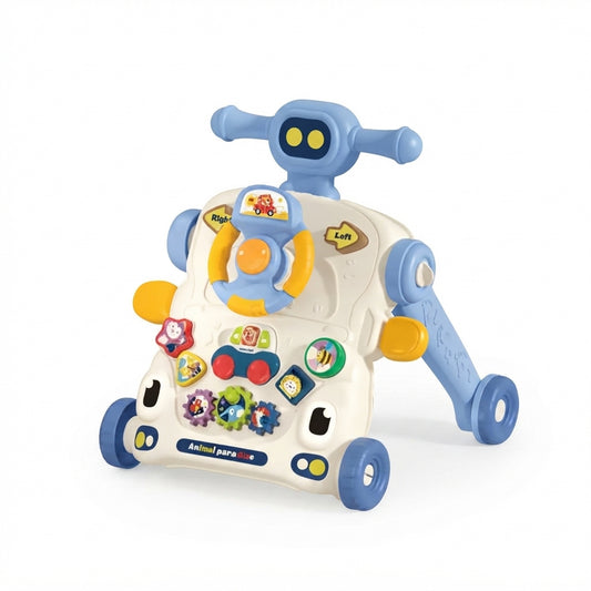 Pasos Firmes y Diversión Total: Caminador Interactivo 2 en 1 para Bebés