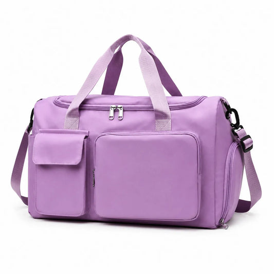 Morral Deportivo Textil Morado Morral Gimnasio Viaje Ligero
