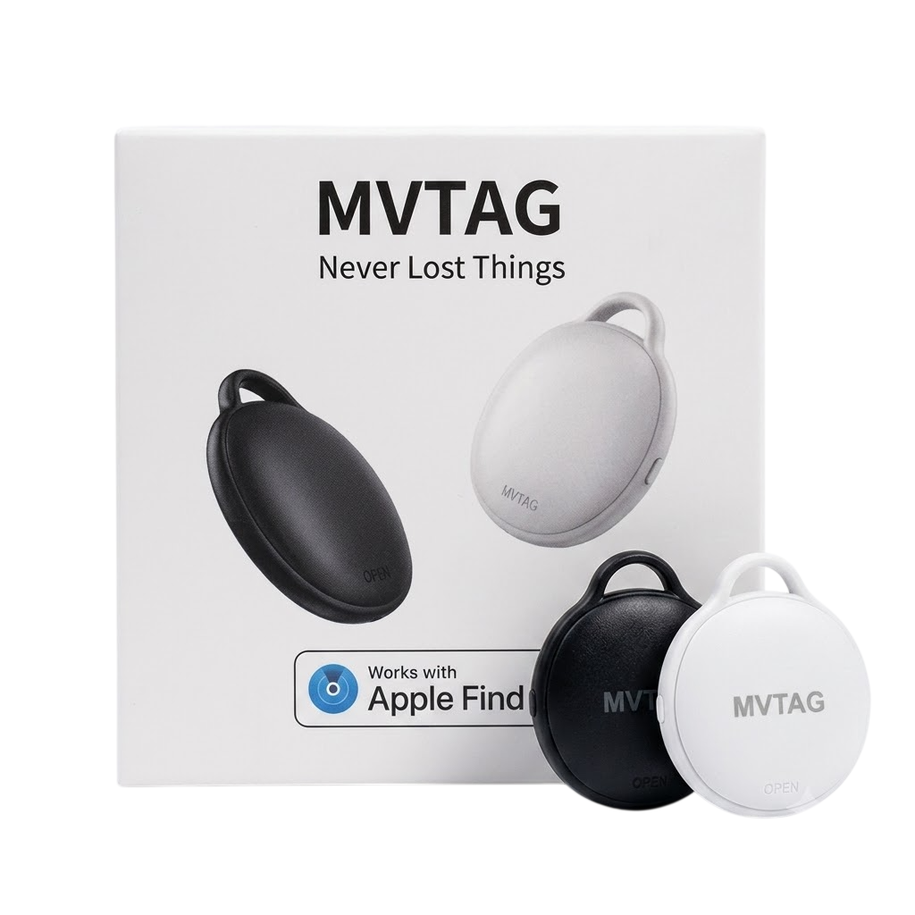Localizador Inteligente MVTAG – Encuentra tus Llaves, Maletas y Objetos Valiosos al Instante