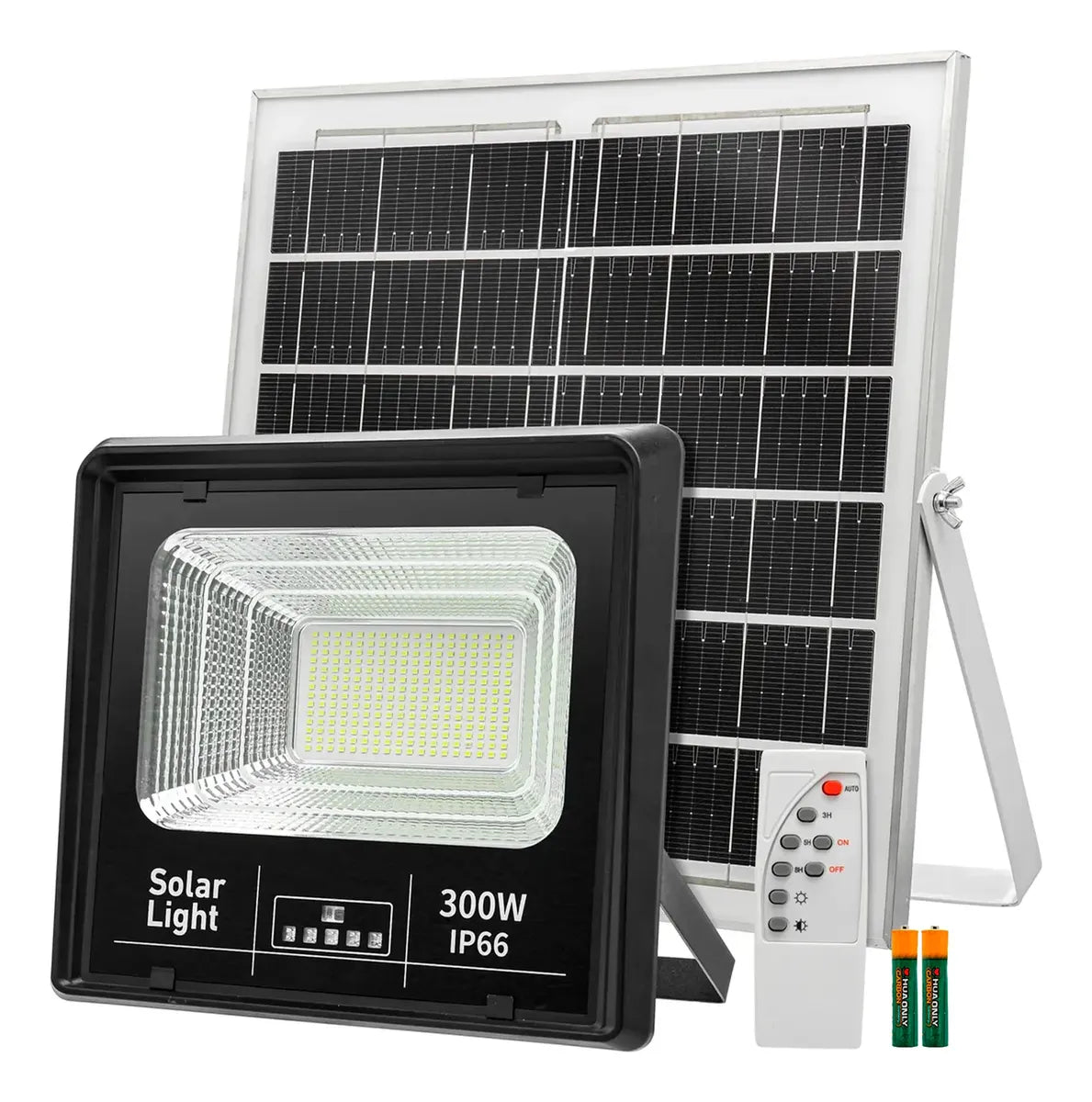Reflector Solar LED 300W Exterior Impermeable IP65 + Control