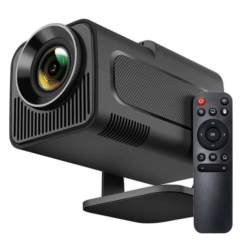Proyector Inteligente HY320 Full HD 1080p Nativo – Smart TV Android 11, 300 ANSI Lúmenes, WiFi y Bluetooth