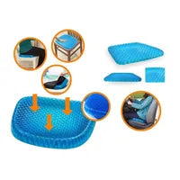 Cojín Silicona Gel Flexible Transpirante + Funda Protectora.