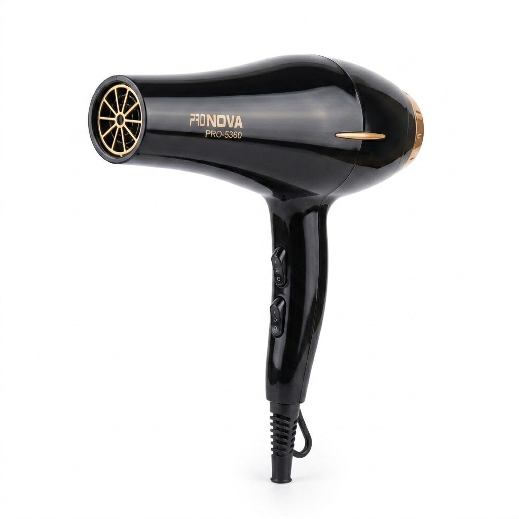 Secador de Cabello Profesional Pronova PRO-5360 Keratin Protect – Kit Multifuncional 6 en 1 (5000W)