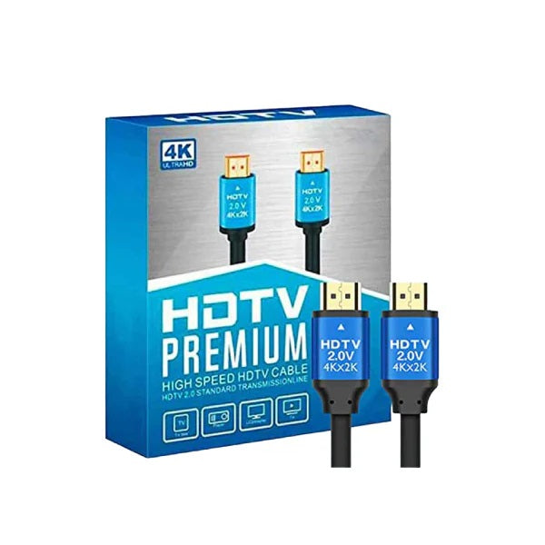 Cable Hdmi 5 Metros 4k Premium 2.0 Alta Definición