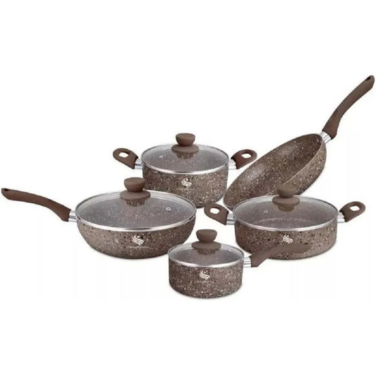 Batería Ollas Schaffhausen Mocka 9Pz Suizas