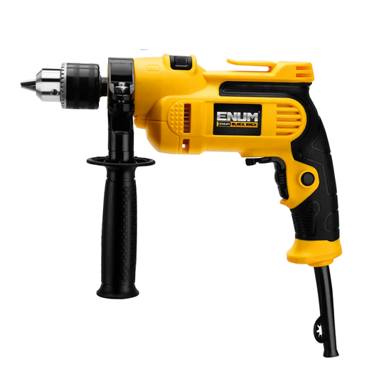 Taladro Percutor Profesional ENUM 2036 Reversa y Velocidad Variable 850W