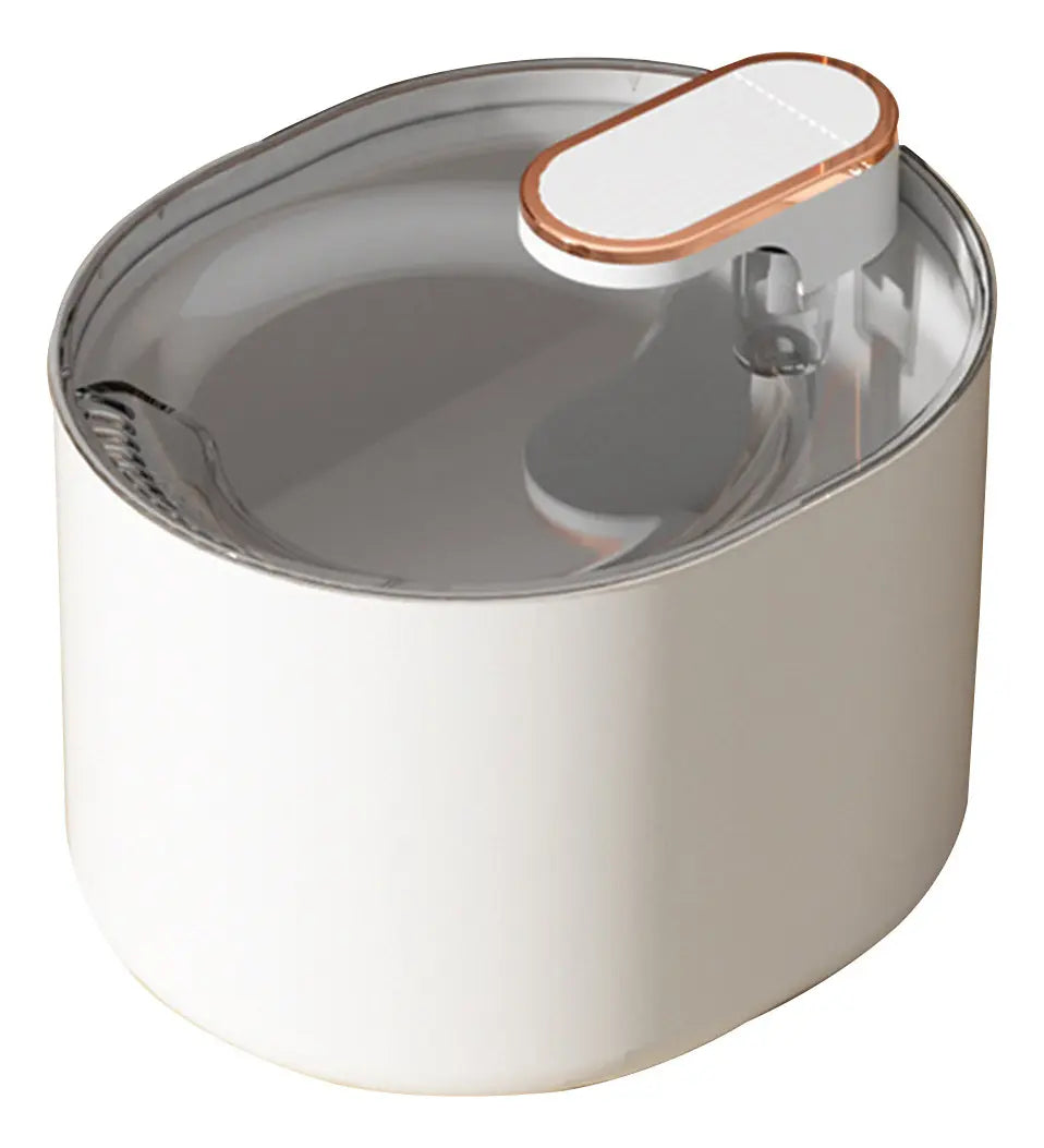 Fuente Bebedero Blanco Para Mascotas Electrico Silencioso