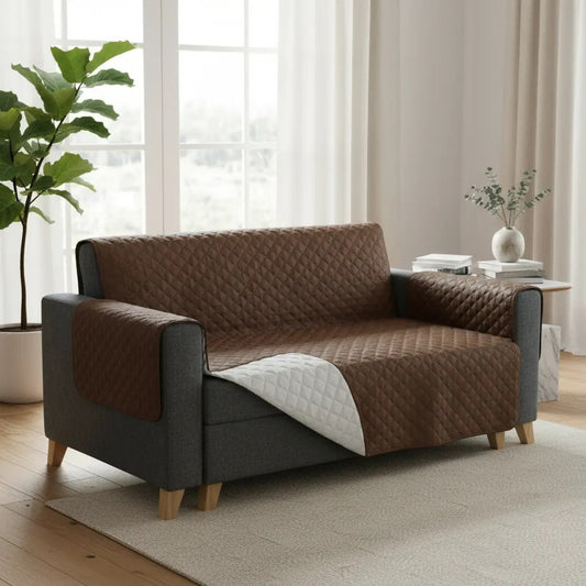 Protector Sofa, Forro, Mueble, Doble Faz 3 Puestos