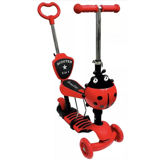 Patineta 5 En 1 Ajustable Niños Y Niñas.