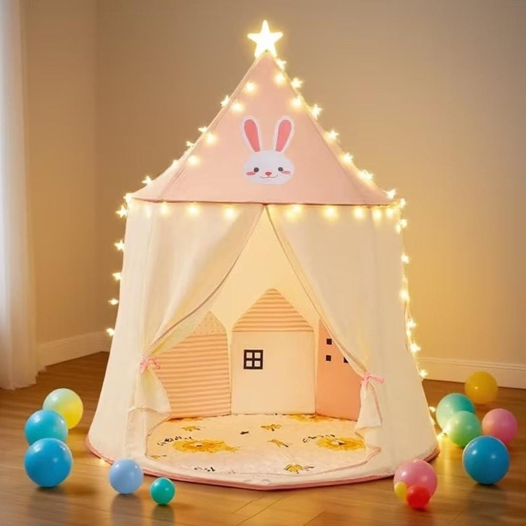 Carpa Castillo Con Luces Led