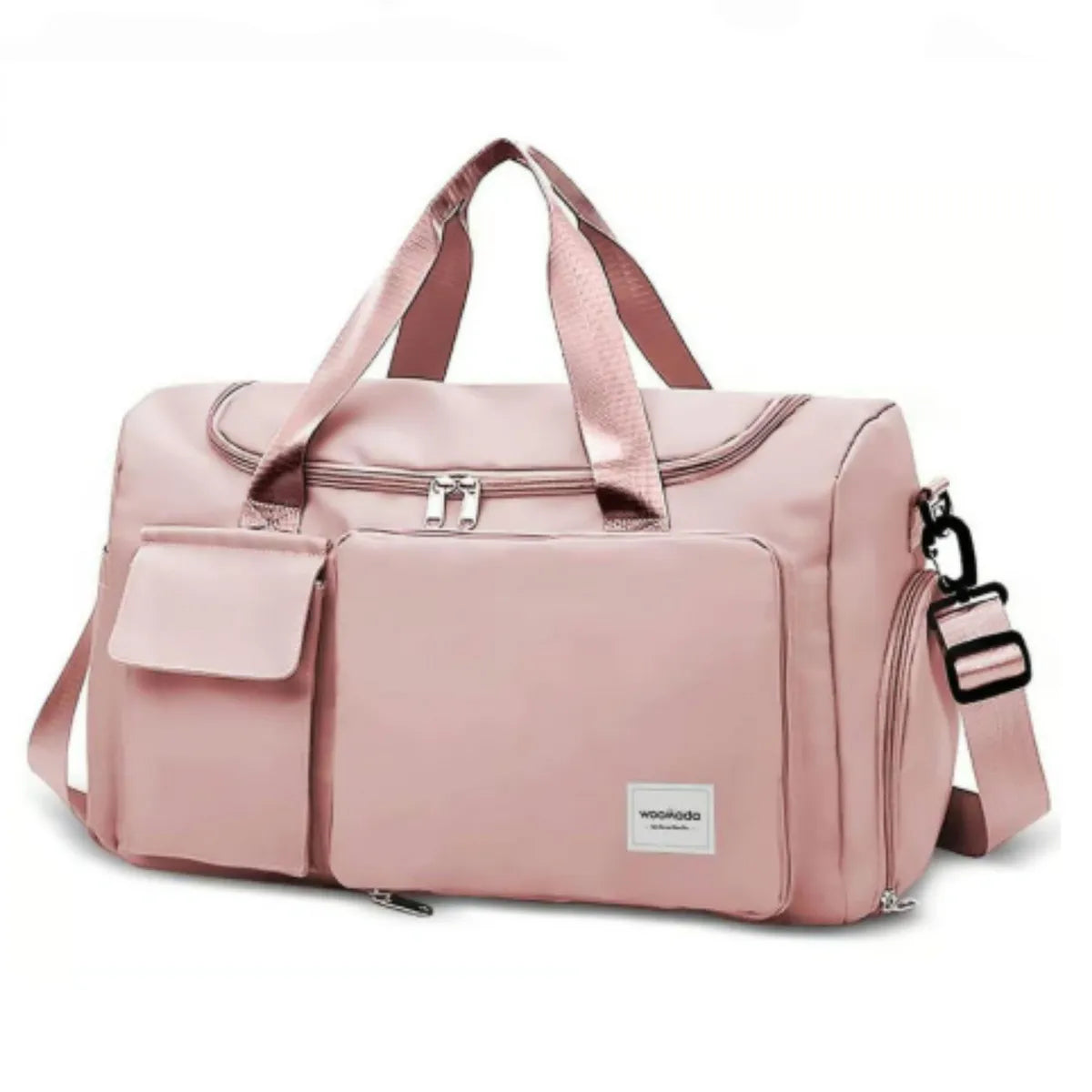 Morral Deportivo Textil Rosado Morral Gimnasio Viaje Ligero