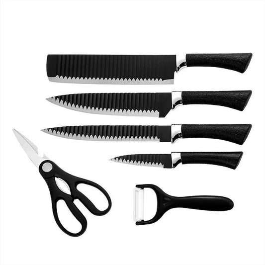 Set De Cuchillos De Cocina 6 Piezas Ergonómicos Profesionales
