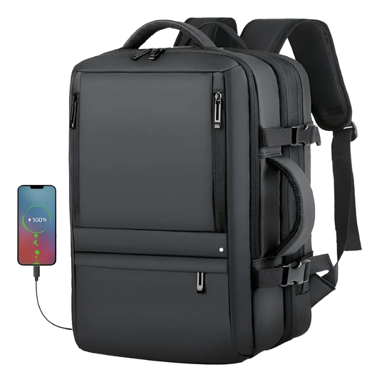 Maleta Morral De Viaje De Cabina Premium Amazon Negra