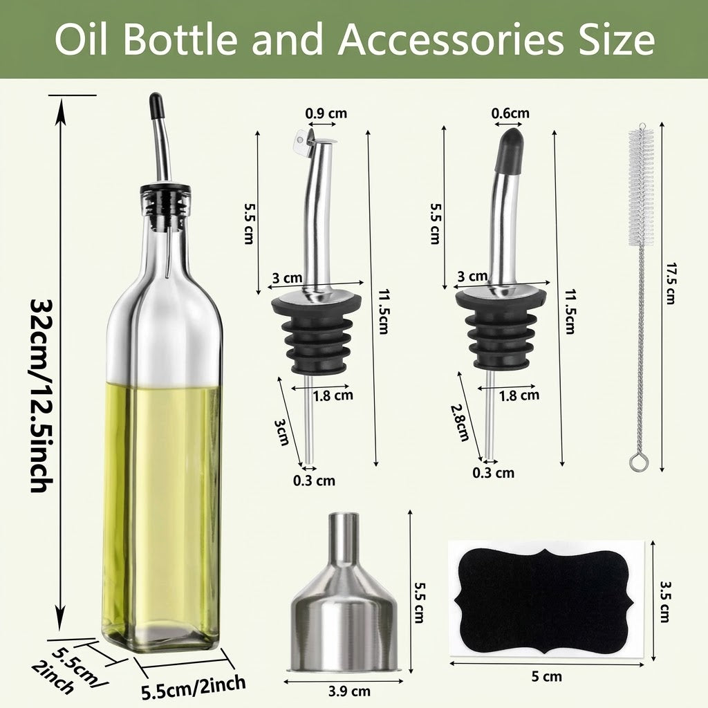 Botellas Para Aceite Reutilizables 2 Pzas