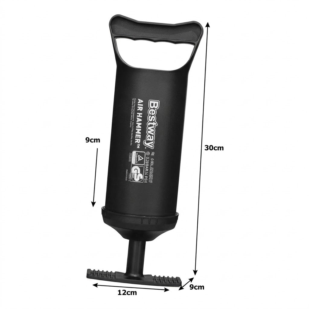 Inflador Bomba Manual Bestway 62002 Air Hammer