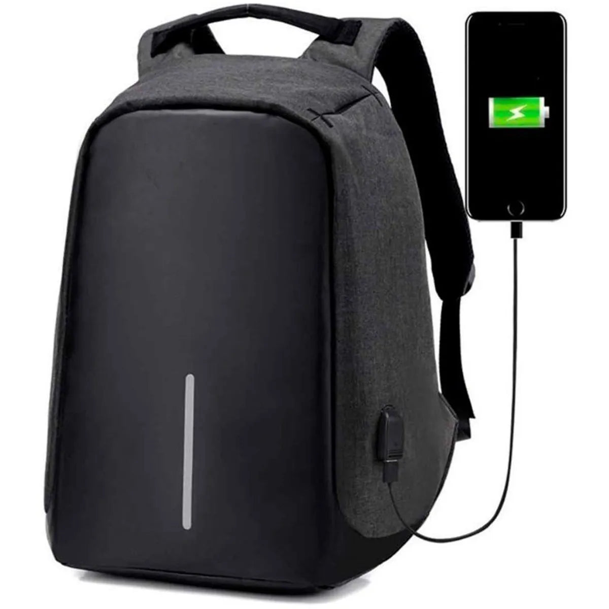 Maleta Maletín Antirrobo Impermeable Con Puerto Usb Portatil