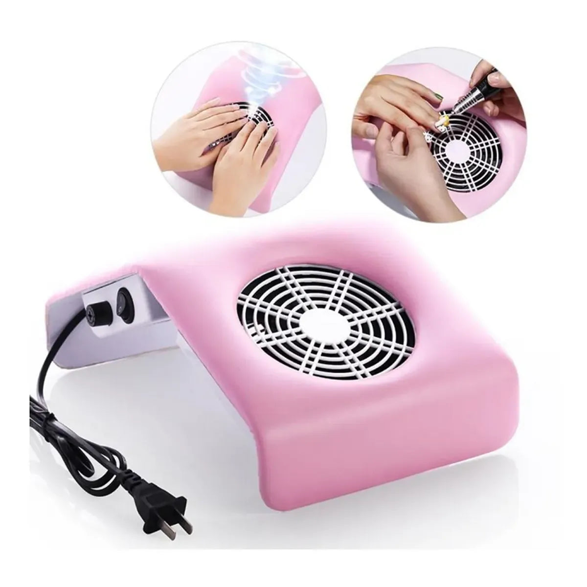 Extractor Polvo Uñas Limpiador Manicura