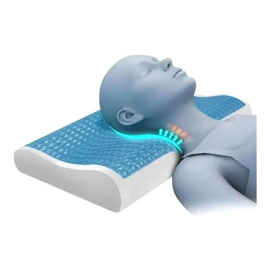 Almohada De Gel Lemman Viscoelestica Tradicional