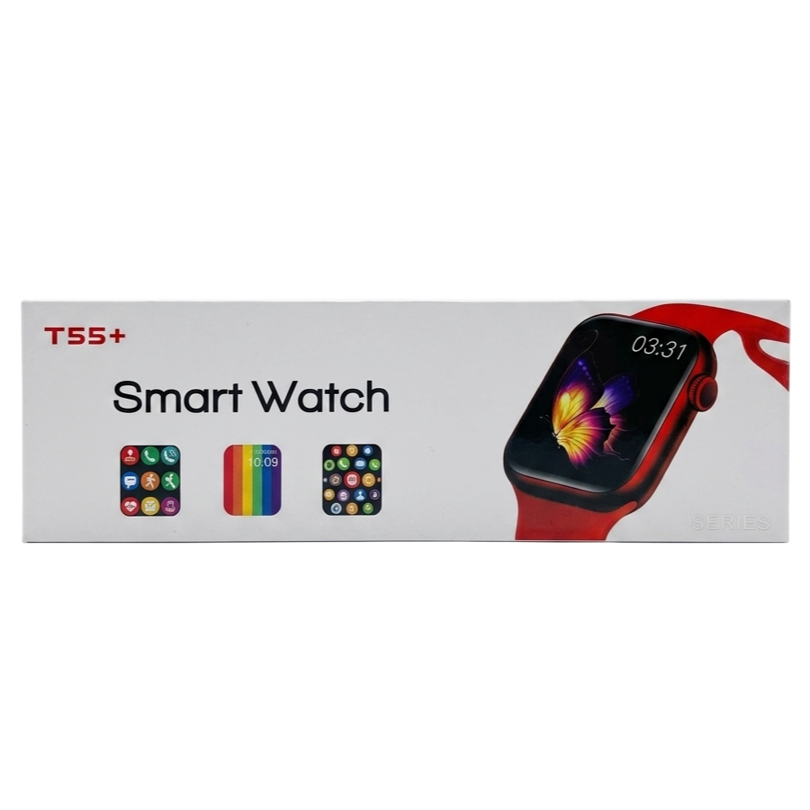 Smartwatch T55+ Reloj Inteligente Deportivo Con Pantalla Táctil y Notificaciones