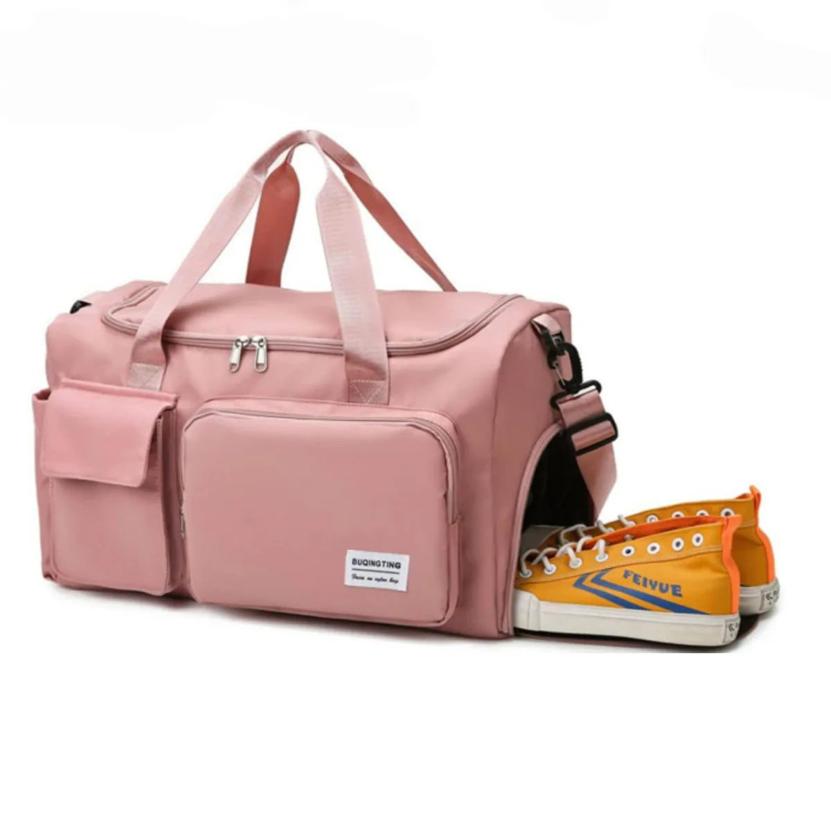 Morral Deportivo Textil Rosado Morral Gimnasio Viaje Ligero