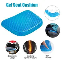Cojín Silicona Gel Flexible Transpirante + Funda Protectora.