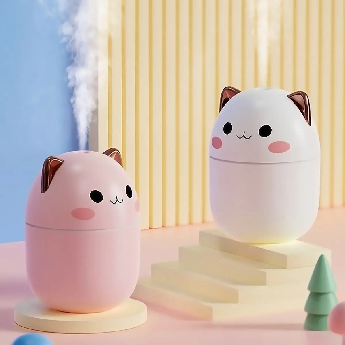 Humidificador DifusorDe Aire Acondicionado Aromático White Cat