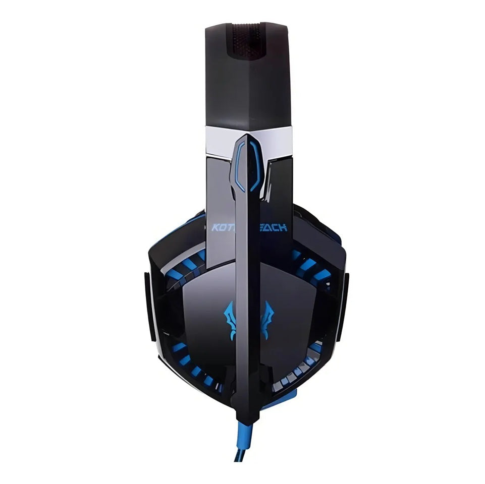 Auriculares Gamer Kotion G2000 Over-Ear Negro/Azul PS4 Xbox One Jack 3.5mm