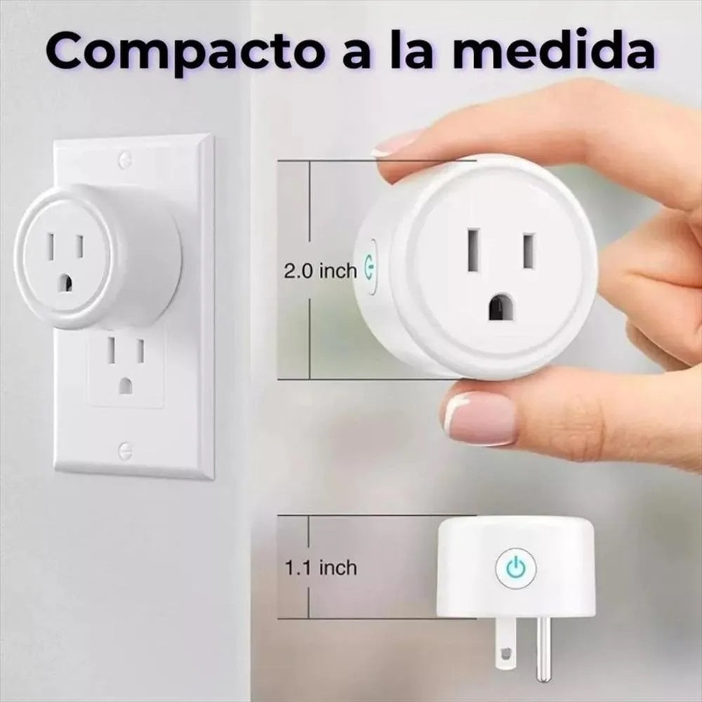 Enchufe Inteligente Toma Wifi Smart Echo Alexa Google Y Siri