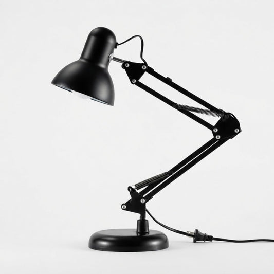 Lámpara De Mesa Articulada Pixar Color Negro