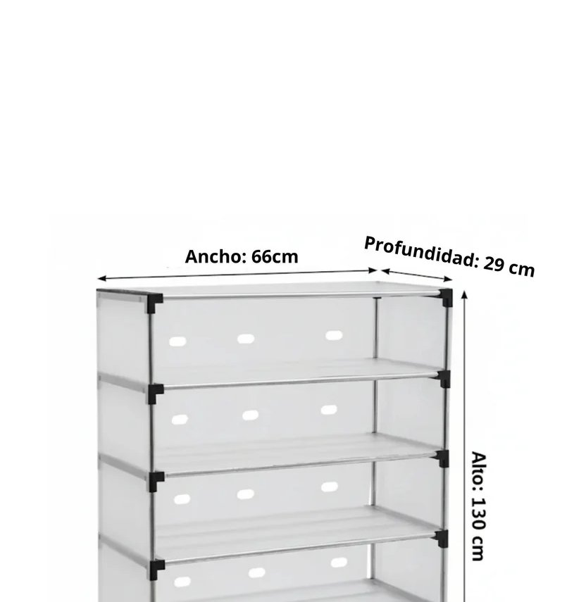 Organizador De Zapatos Multiusos De 6 Niveles