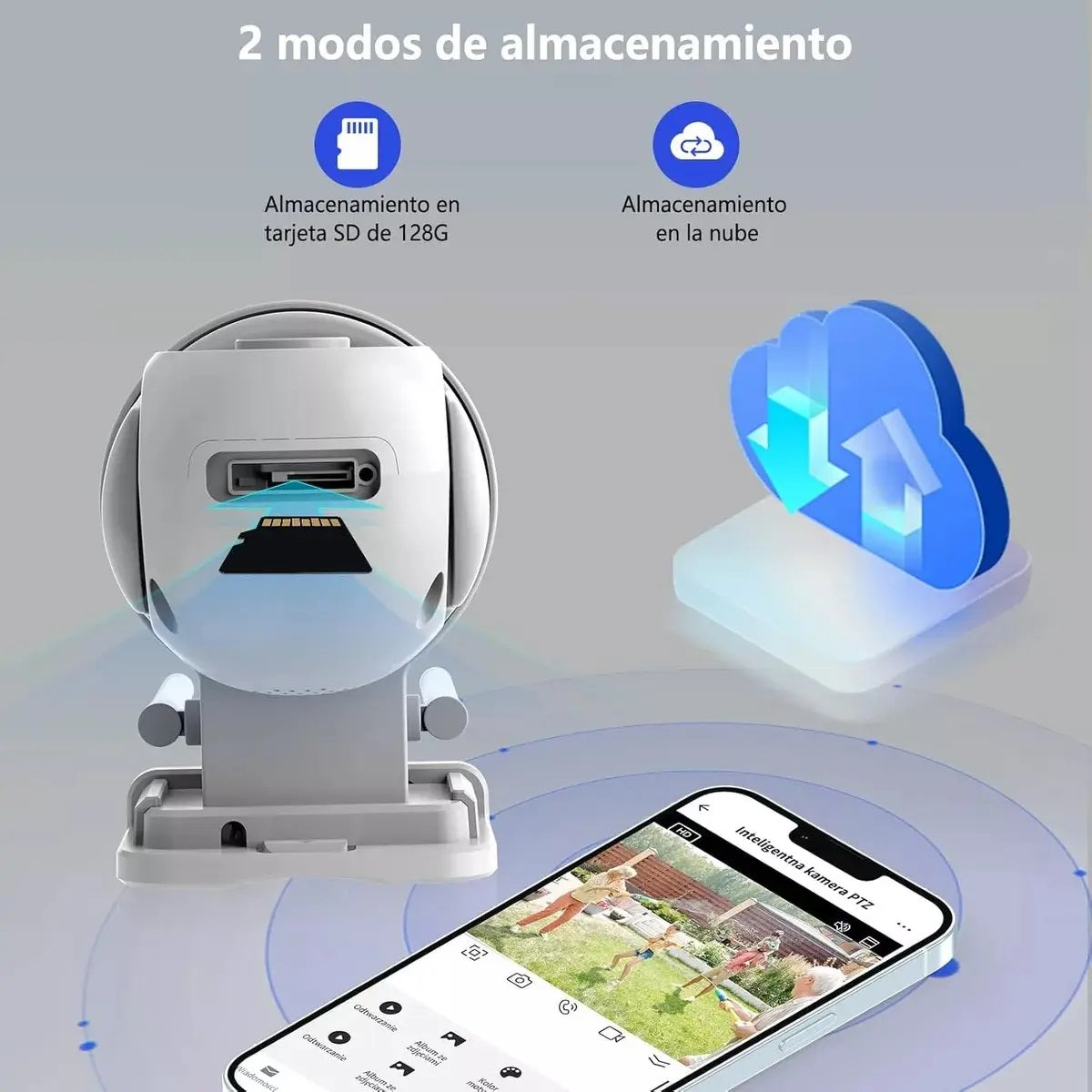 Camara De Seguridad Para Uso Exterior Ip Wi Fi Tipo Domo