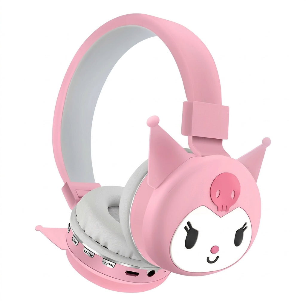 Auriculares Kuromi Bluetooth AH-806Y Color Rosa