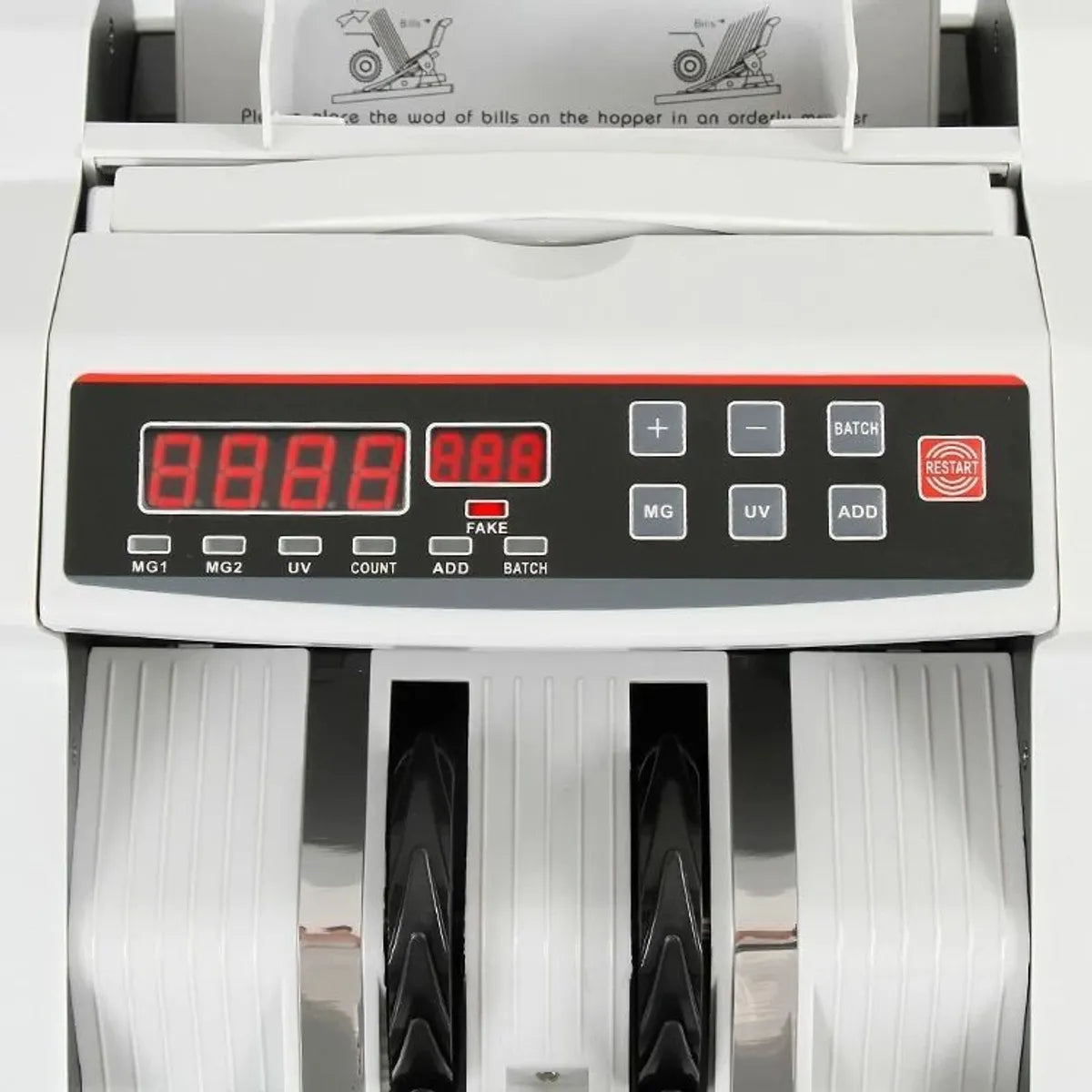 Máquina Contadora de Billetes Profesional de Alta Velocidad (900 B/Min) – Pantalla LED