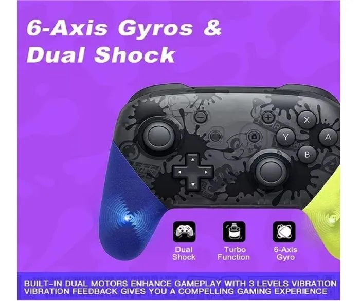 Control Joystick Inalámbrico NlNTENDO SWTCH Edición Splatoon 3